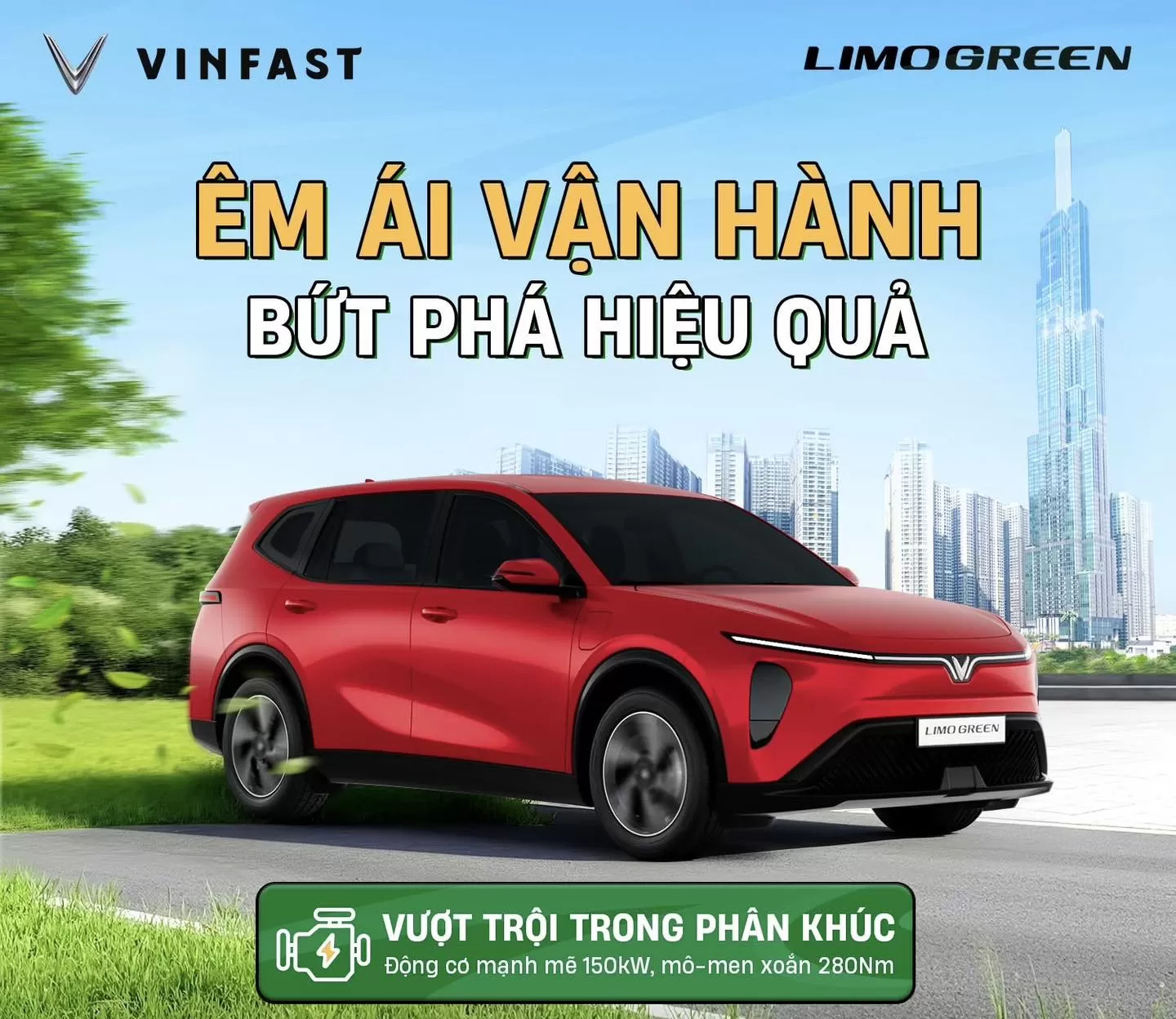 LIMO GREEN: ÊM ÁI VẬN HÀNH - BỨT PHÁ HIỆU QUẢ
