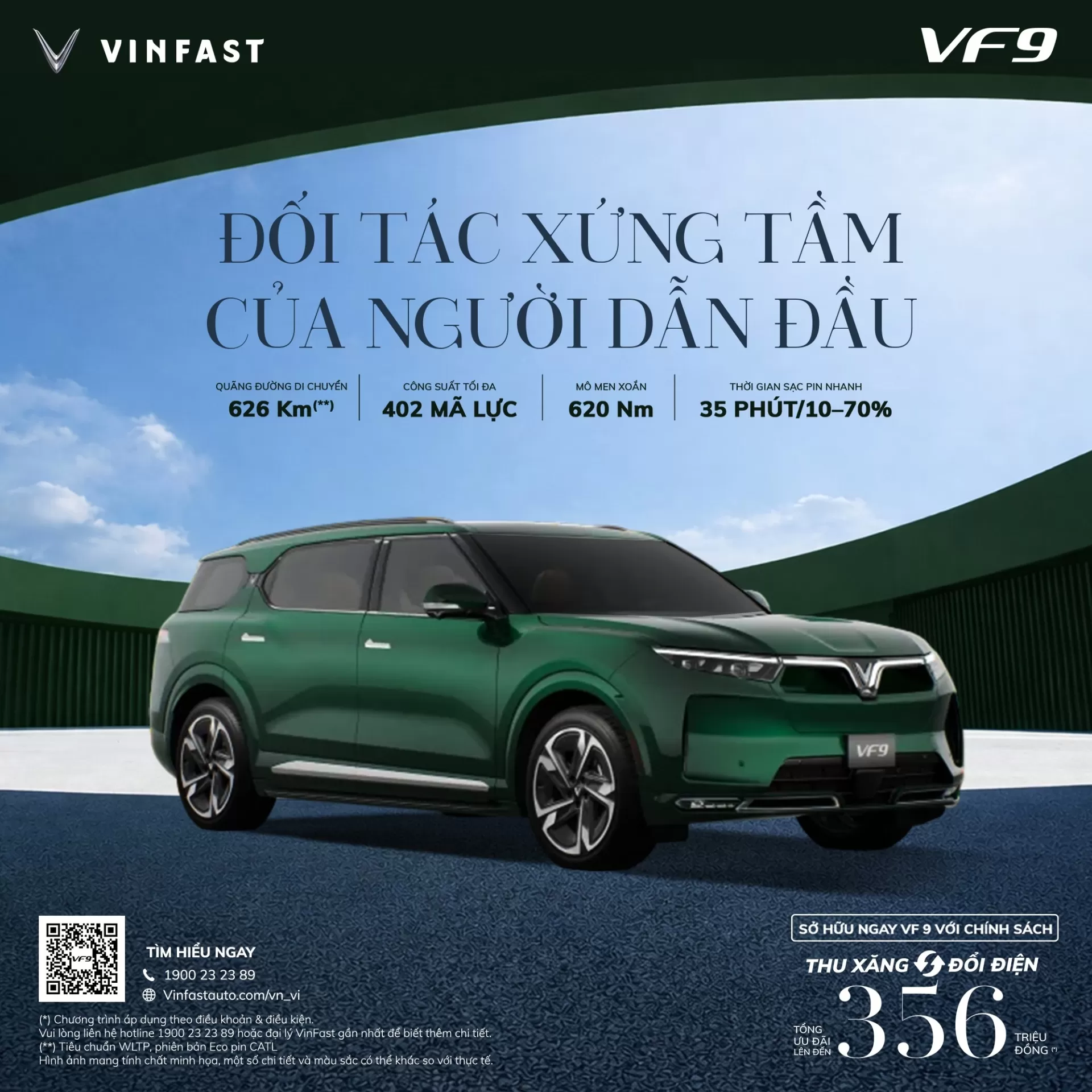 VF 9 - ĐỐI TÁC XỨNG TẦM CỦA NGƯỜI DẪN ĐẦU
