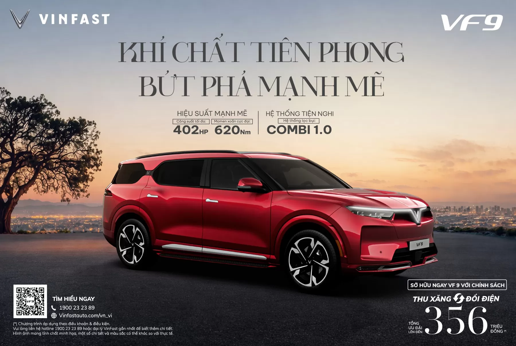 VF 9 - KHÍ CHẤT TIÊN PHONG BỨT PHÁ MẠNH MẼ