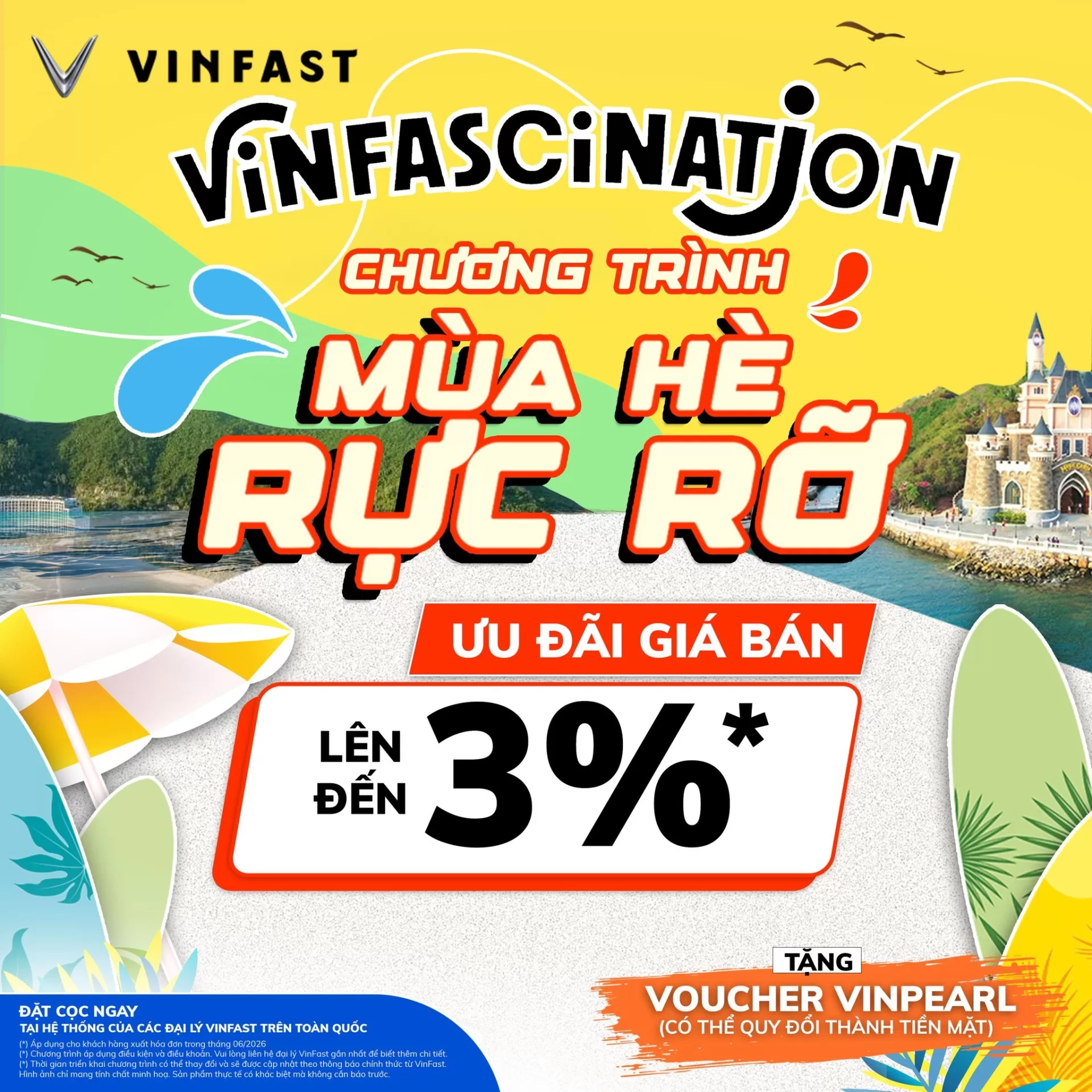 🌞 CHƯƠNG TRÌNH MÙA HÈ RỰC RỠ VINFASCINATION CHÍNH THỨC KHỞI ĐỘNG 🌞