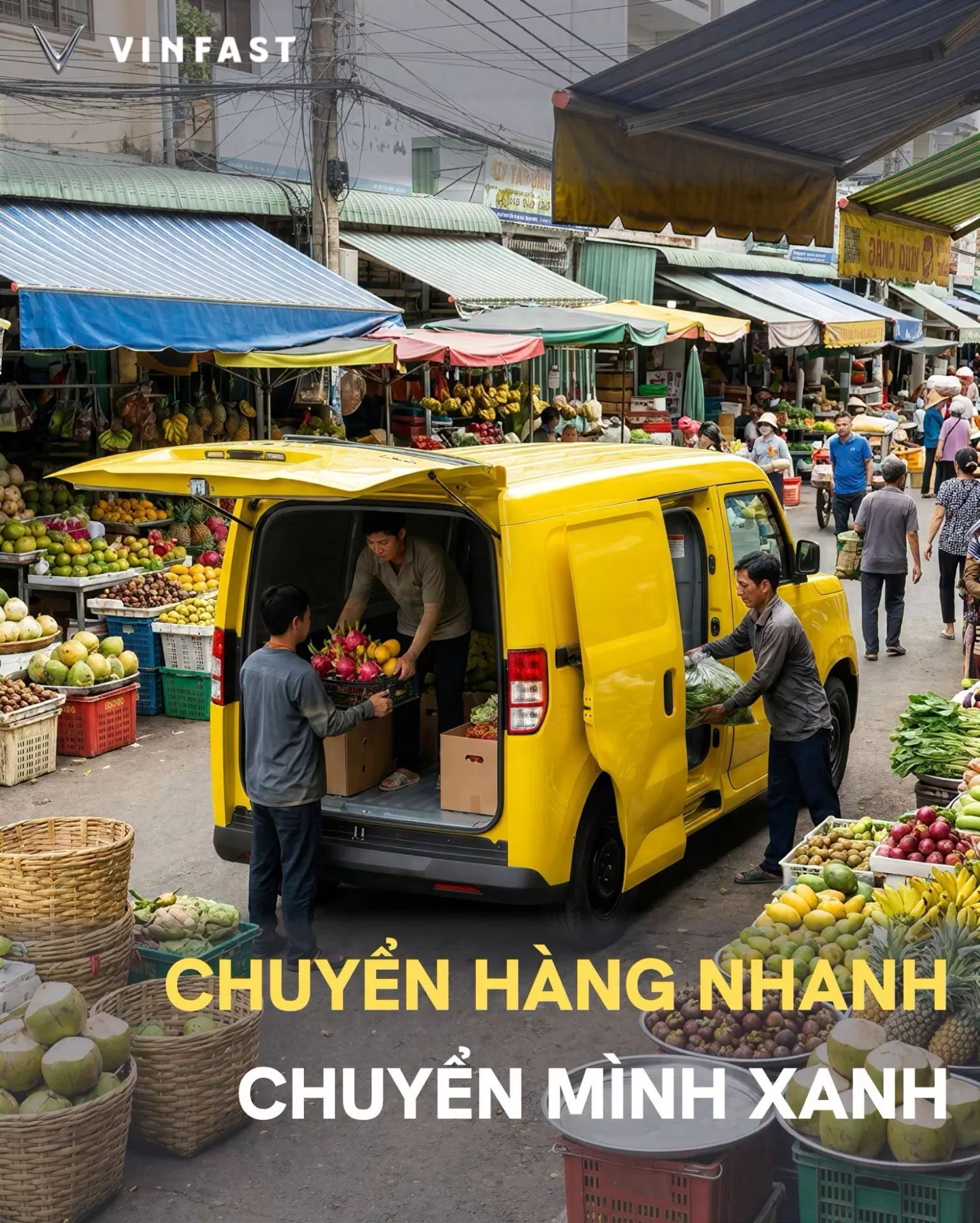 VinFast EC Van - Giải Pháp Kinh Tế Tối Ưu Cho Hộ Kinh Doanh