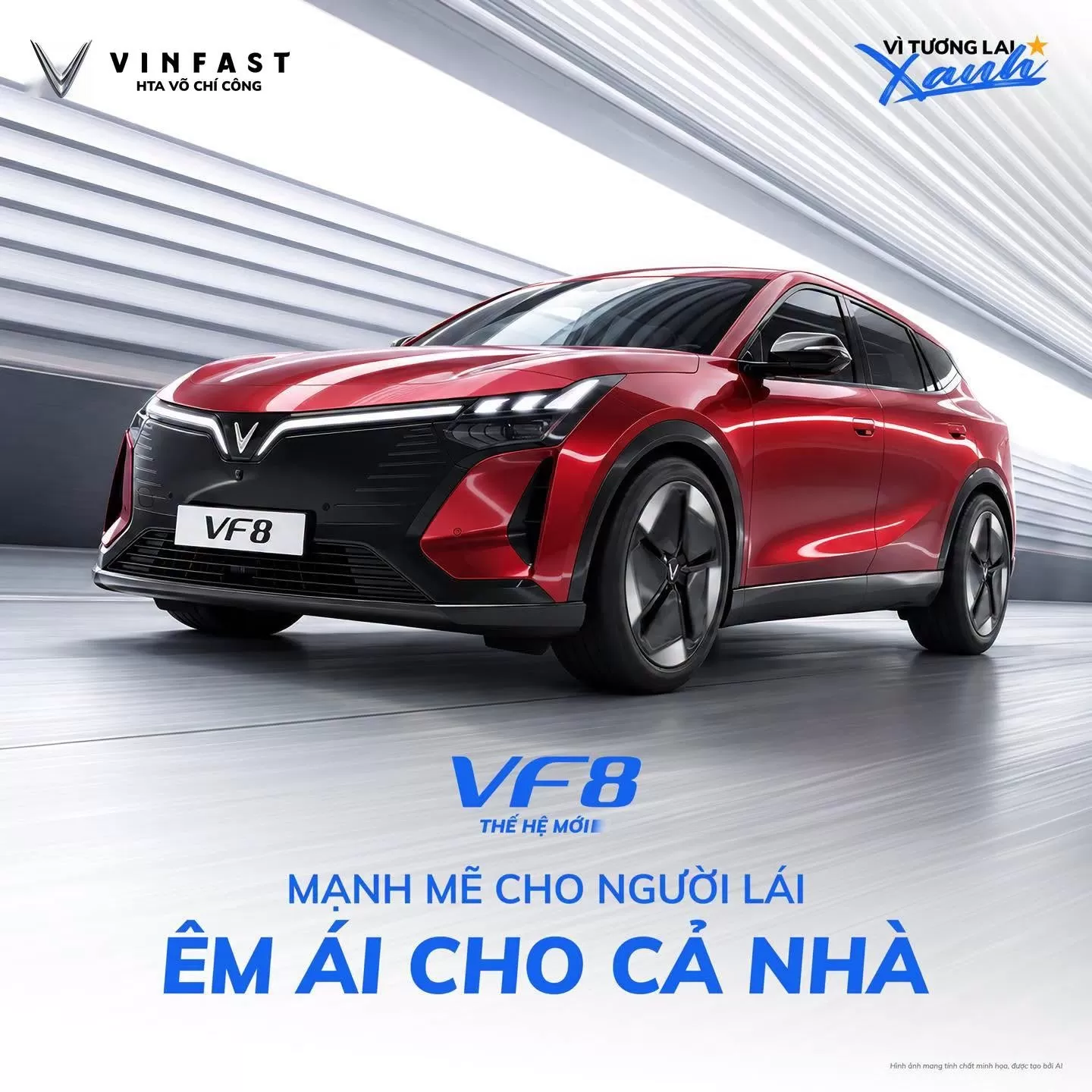 VinFast VF 8 Thế Hệ Mới: Mạnh Mẽ Cho Người Lái, Êm Ái Cho Cả Nhà – Chuẩn D-SUV Mới